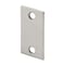 Prime-Line Steel Door Edge Hole Filler Plate, 1-1/8 in. by 2-1/4 in. , Stainless  Finish (Single Pack) U 10678 - alternate 1
